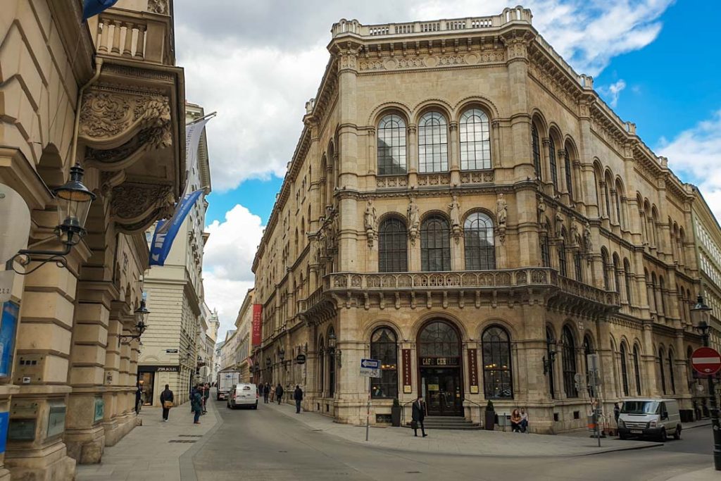 Cafe Central, Drinking Coffee in Vienna, Austria