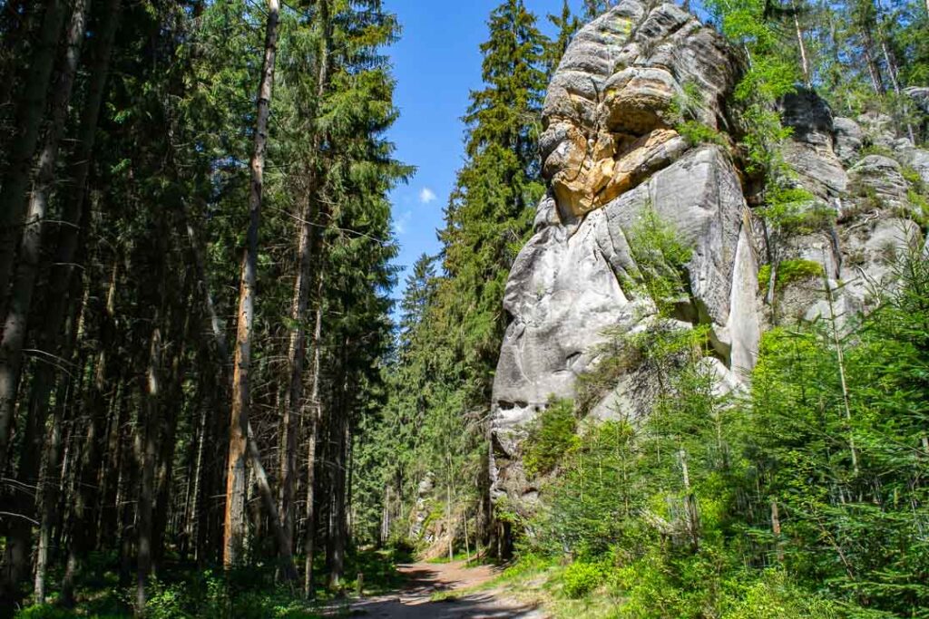 Wolf Gorge Path, Teplice Rocks