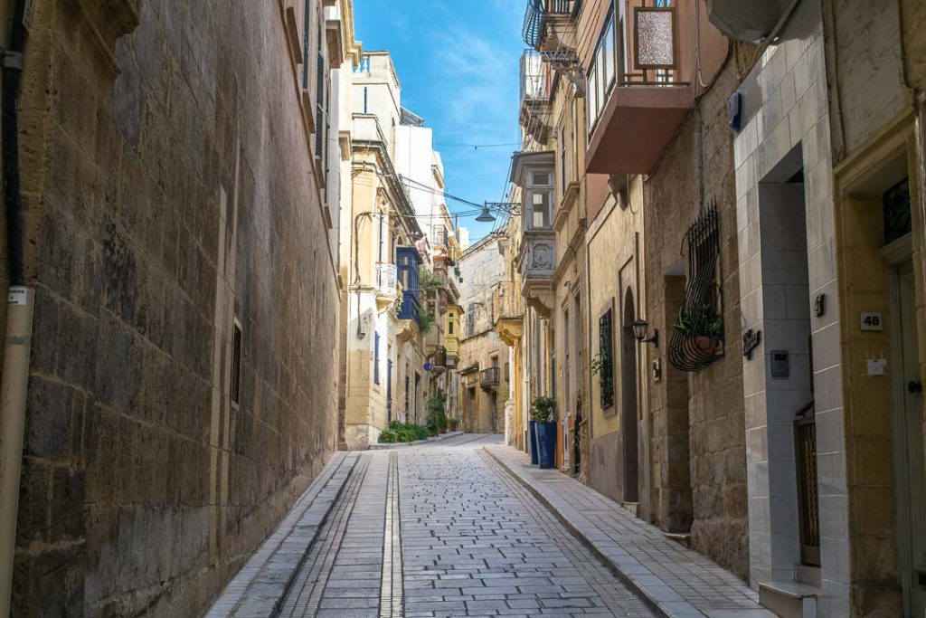 Birgu Street, Three Cities of Malta