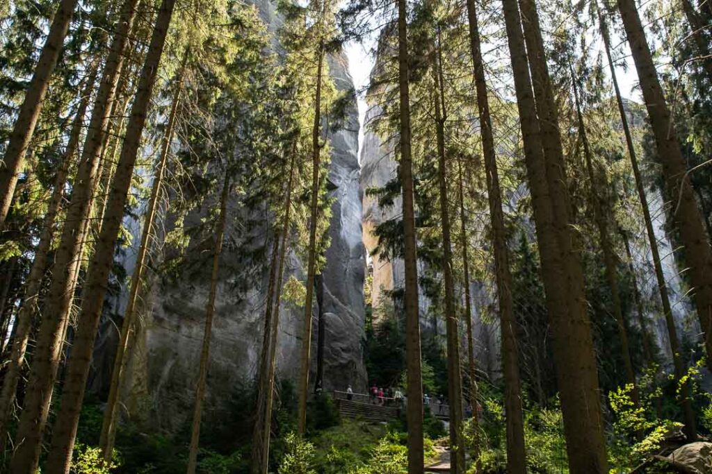 Big Loop, Hiking Adrspach Teplice Rocks, Czechia