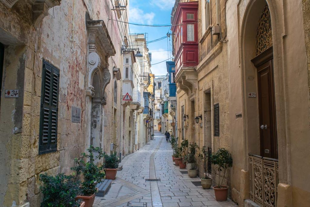 Birgu Lane, Places in Malta