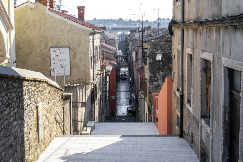 Pula Stairs, Day Trip to Pula Croatia