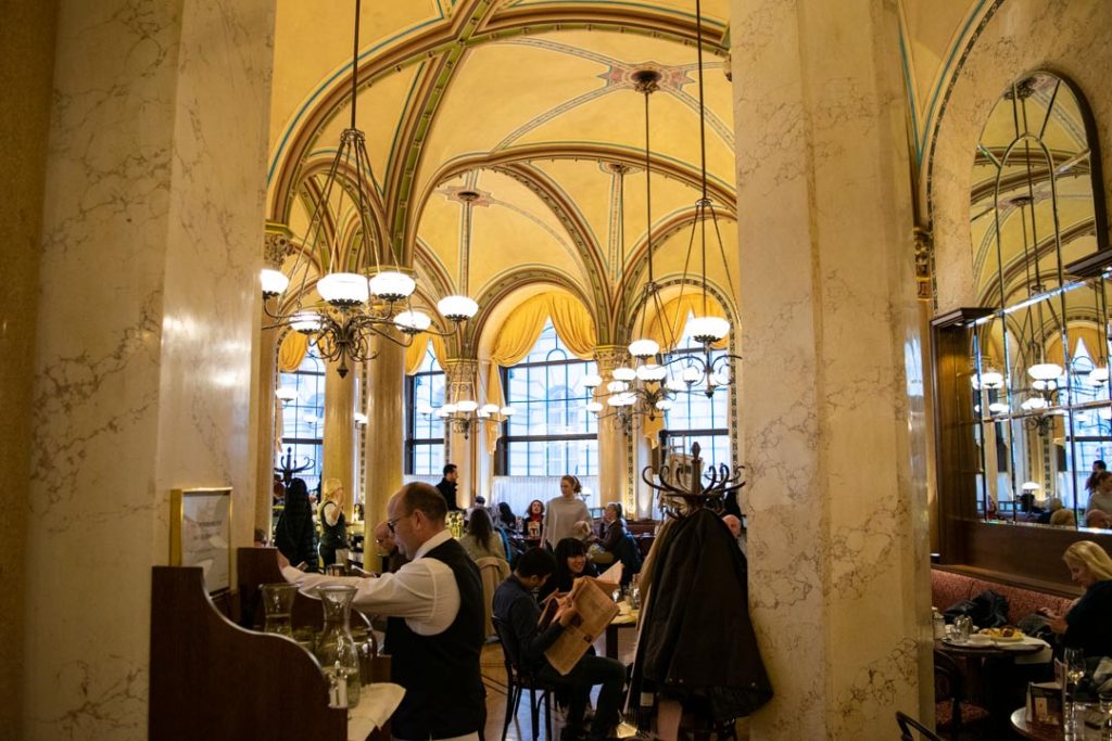 Cafe Central, Drinking Coffee in Vienna