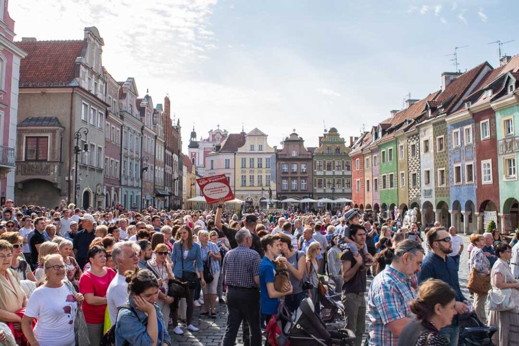 Main Square Poznan in Poland