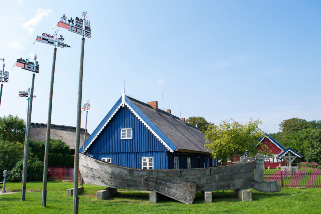 Nida Boat and House, Curonian Spit