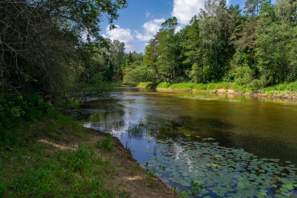 Sventoji River, Sightseeing Anyksciai Lithuania