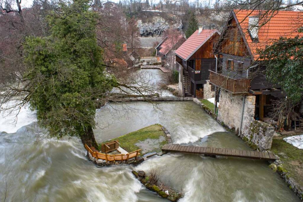 Rastoke Rapids, Waterfalls of Rastoke Slunj, Croatia