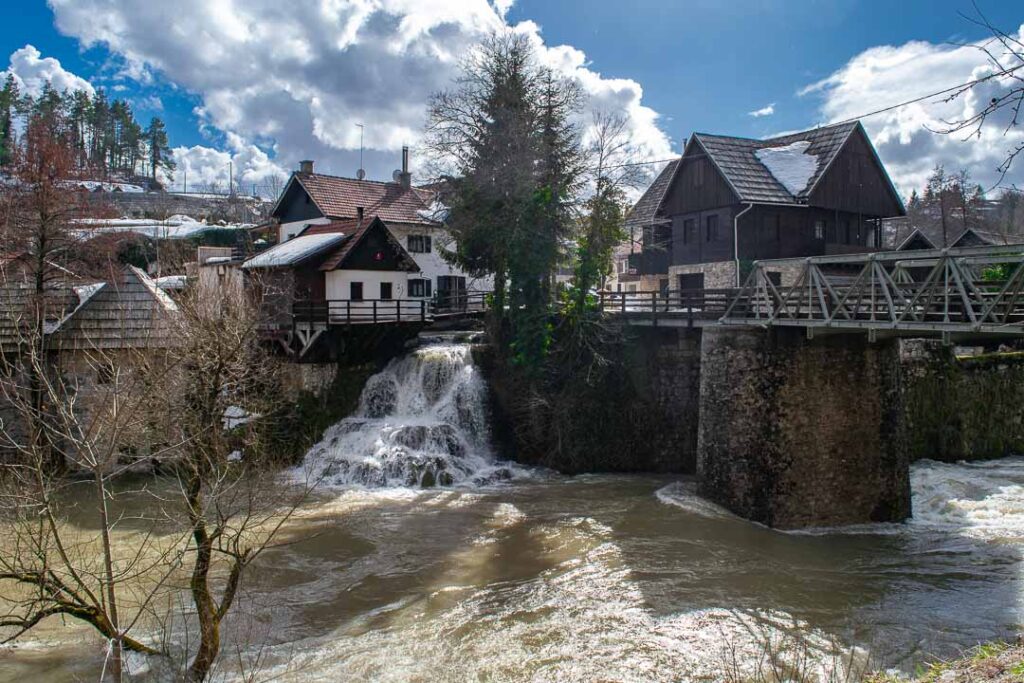 Rastoke Village in central Croatia