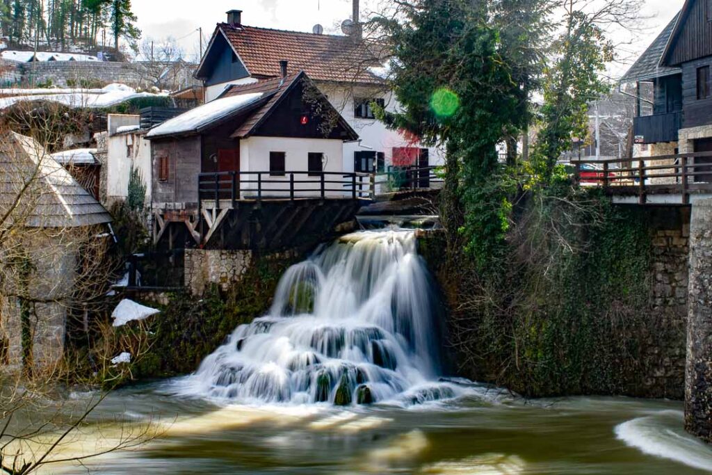 Rastoke House, Waterfalls of Rastoke Slunj, Croatia