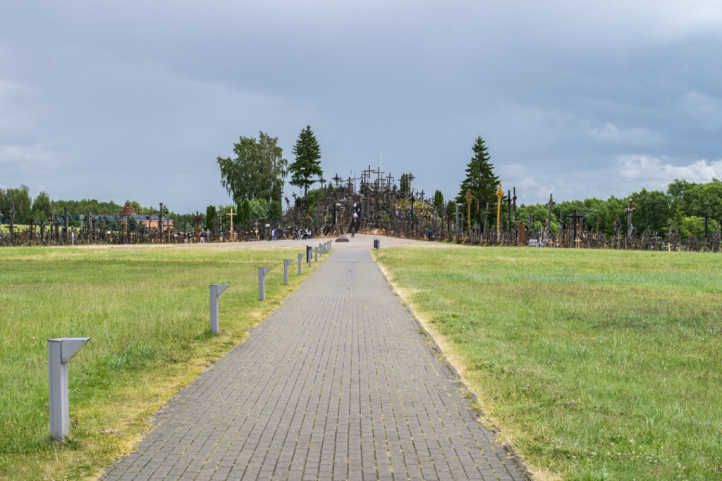 Hill of Crosses View