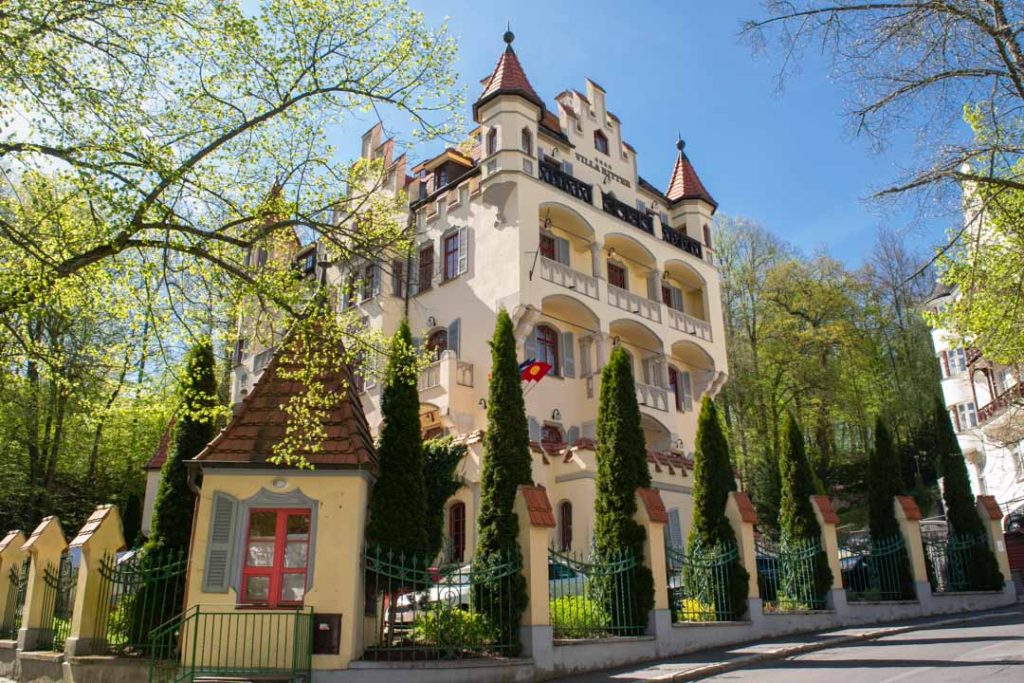 Hillside Houses, Visiting Karlovy Vary Czechia