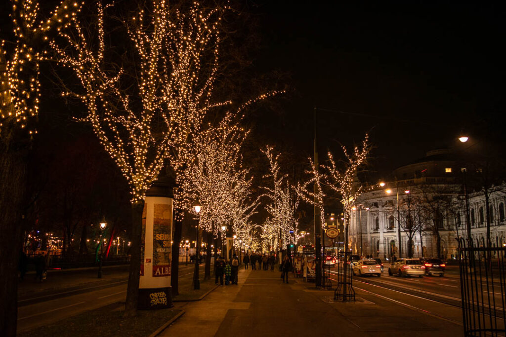 Vienna Ringstrasse Christmas