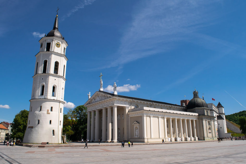 Cathedral Square, Where to Stay in Vilnius Lithuania