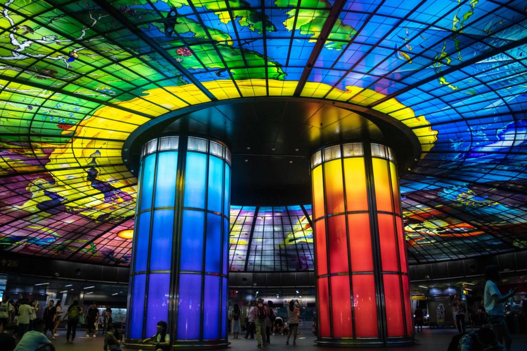 Formosa Boulevard MRT, Kaohsiung Sightseeing, Taiwan