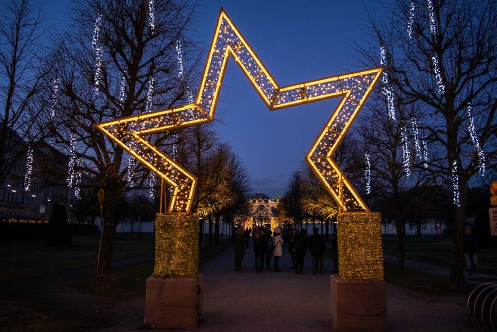 Belvedere Palace Lights