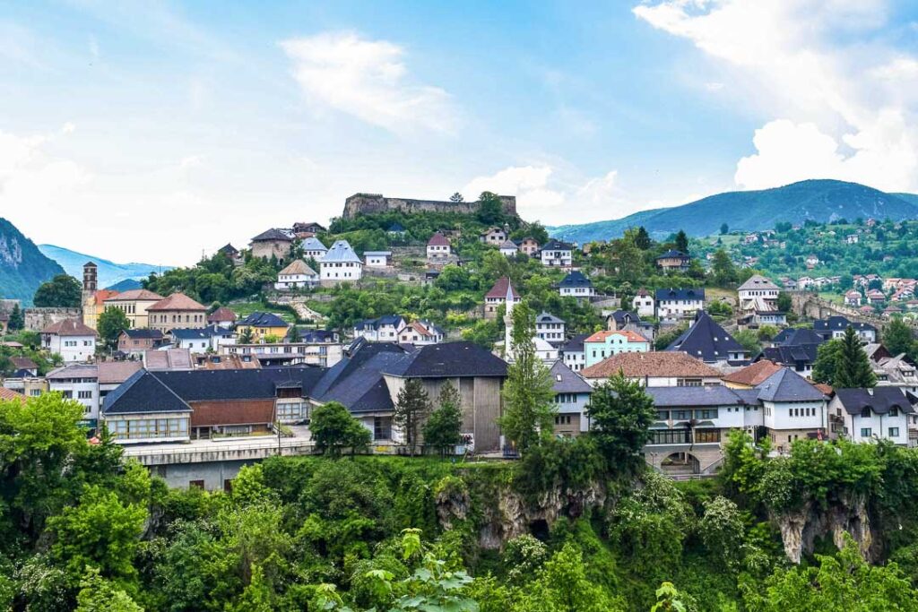 Jajce Town, Jajce in Bosnia Herzegovina