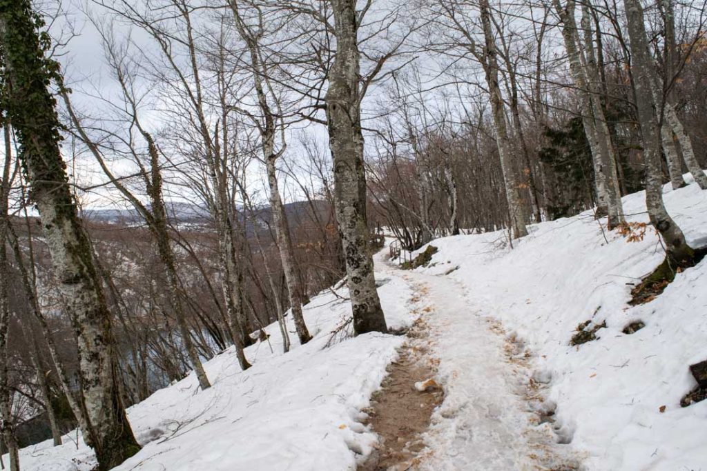 Snowy Trails, Visiting Plitvice Lakes in Winter