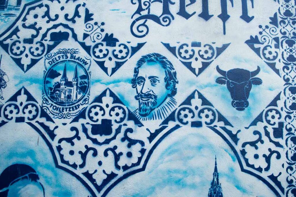 Delft Blue Street Art