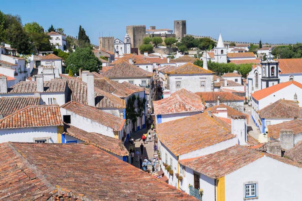 Obidos Rooftops