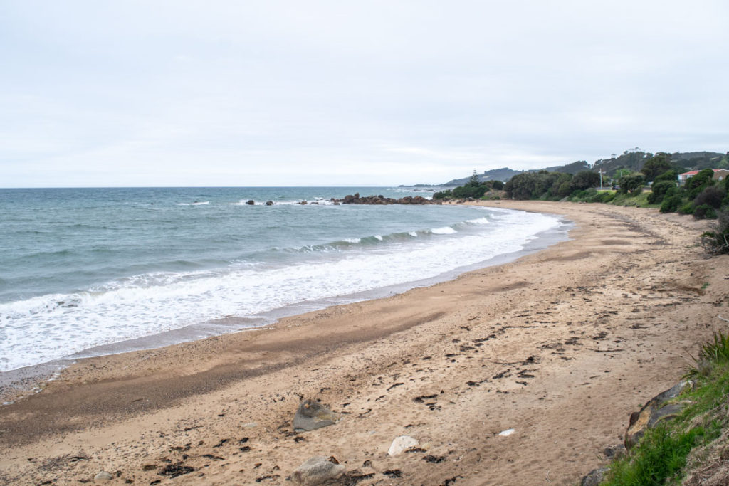 Penguin Beach, Ocean Beach Tasmania