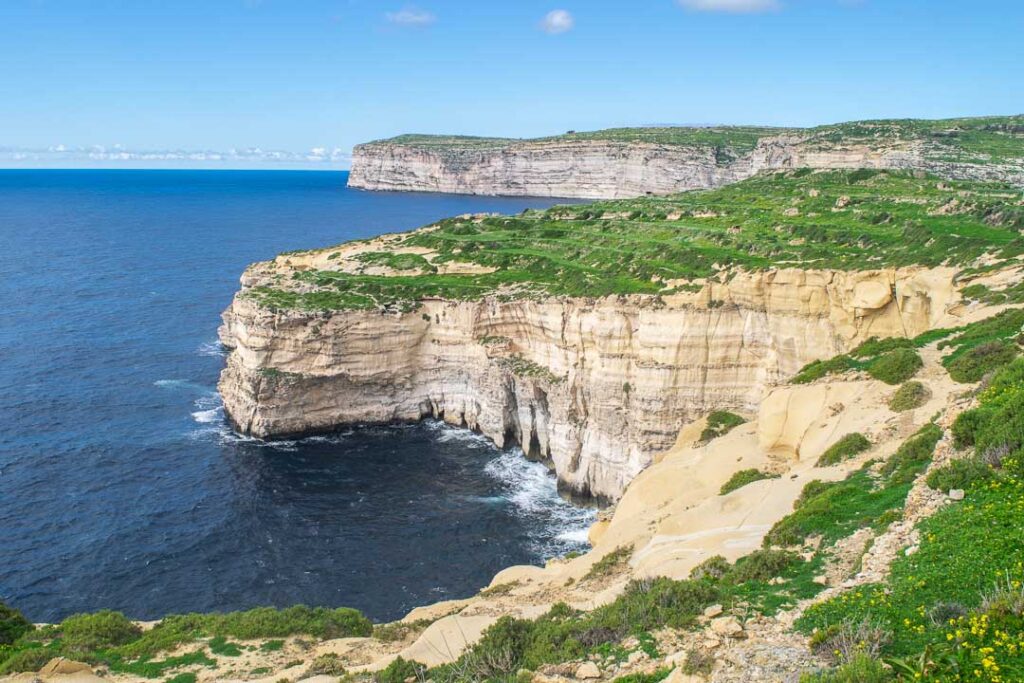 Sanap Cliffs, Hikes of Gozo