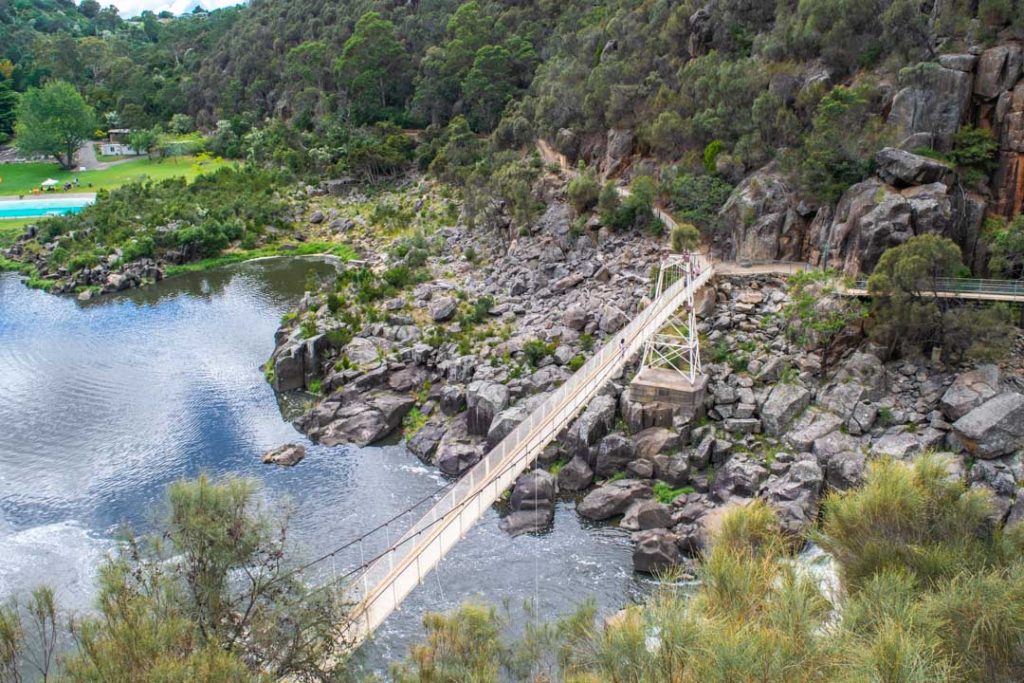 Cataract Gorge Reserve, Day Trips from Launceston Tasmania