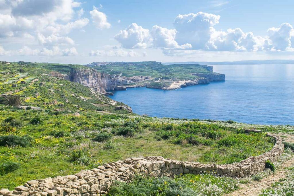 Gebel Ben Gorg Coast, Hikes on Gozo