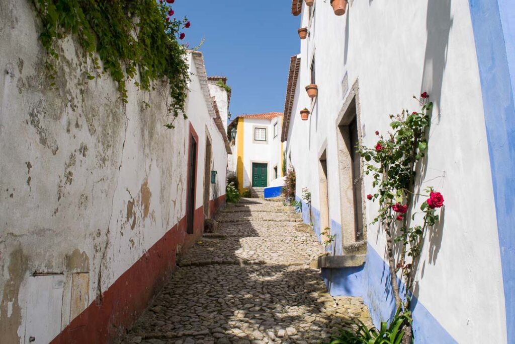 Rose Stairs, Obidos