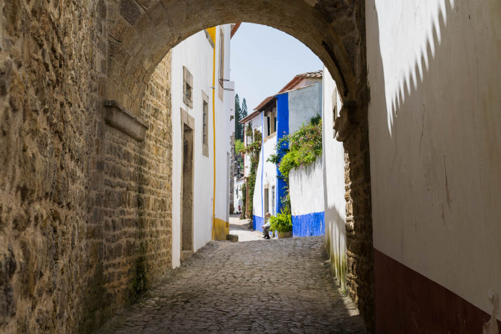 Street Arch, Visiting Obidos