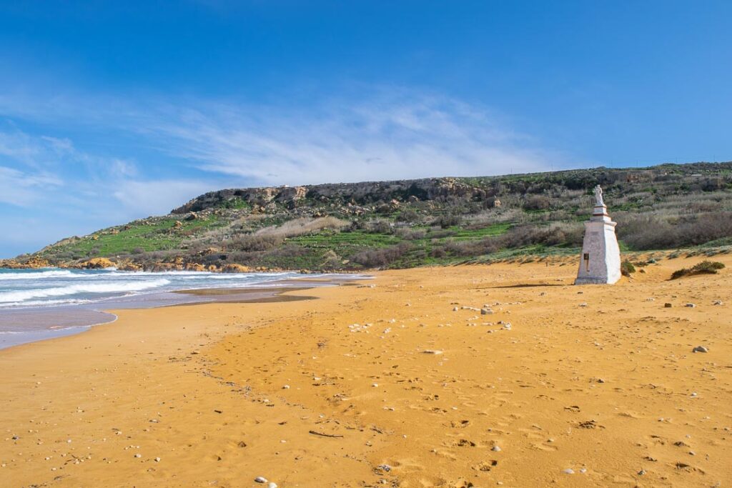 Ramla Beach, Beaches on Gozo