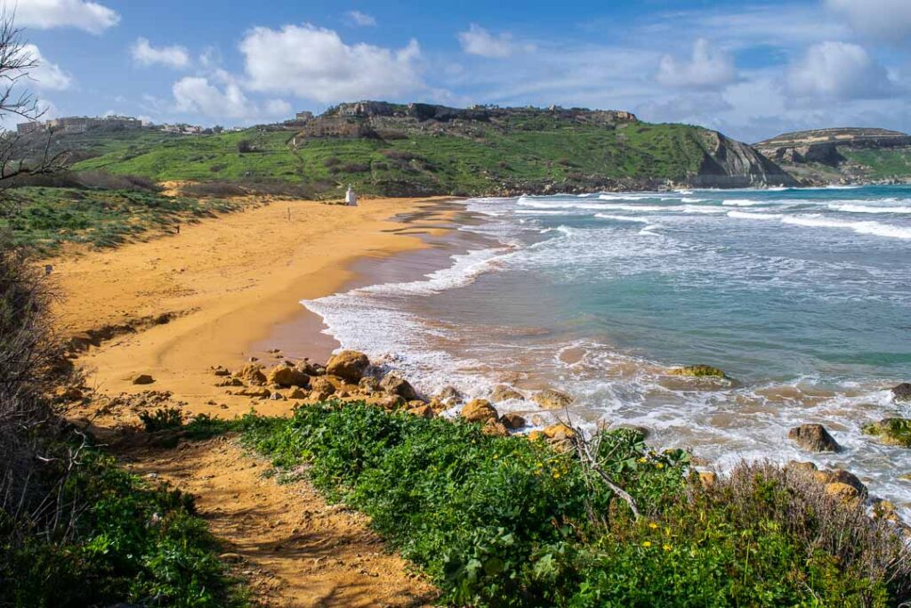 Ramla Bay, Hikes on Gozo