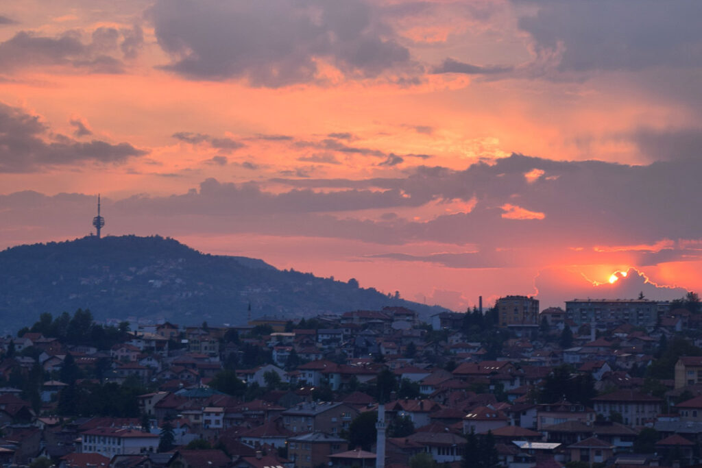 Sarajevo Sunset, Best Places in Bosnia Herzegovina