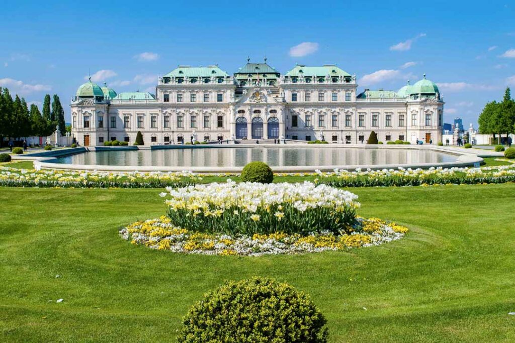 Belvedere Gardens, Vienna Austria Travel