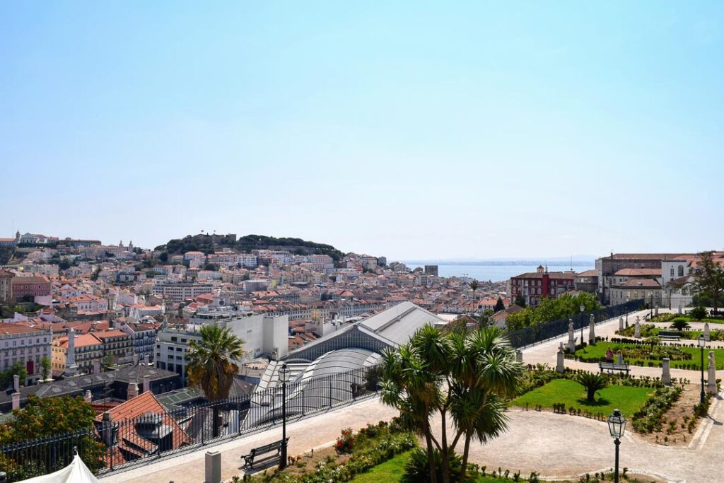 Jardim de Sao Pedro de Alcantara, Lisbon